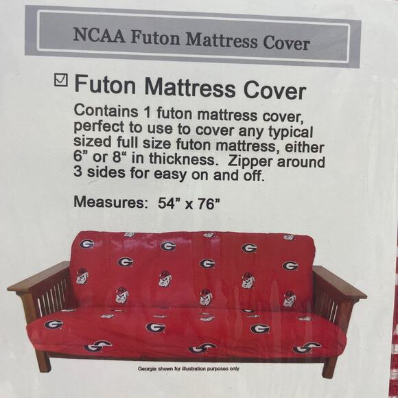 NWOT Ohio State Buckeyes Futon Cover By College Covers Never Opened - Picture 3 of 6